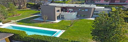 Mendrisio, raffinata villa singola con piscina